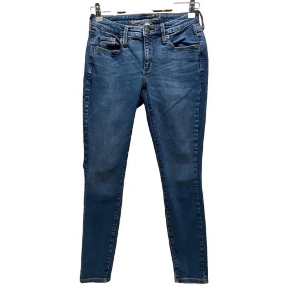 Universal Thread Skinny Jeans Women's Size 2/26 Blue 5 Pocket Stretch Denim EUC